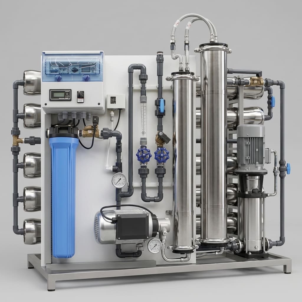 Equipos industriales de ósmosis serie OI40
